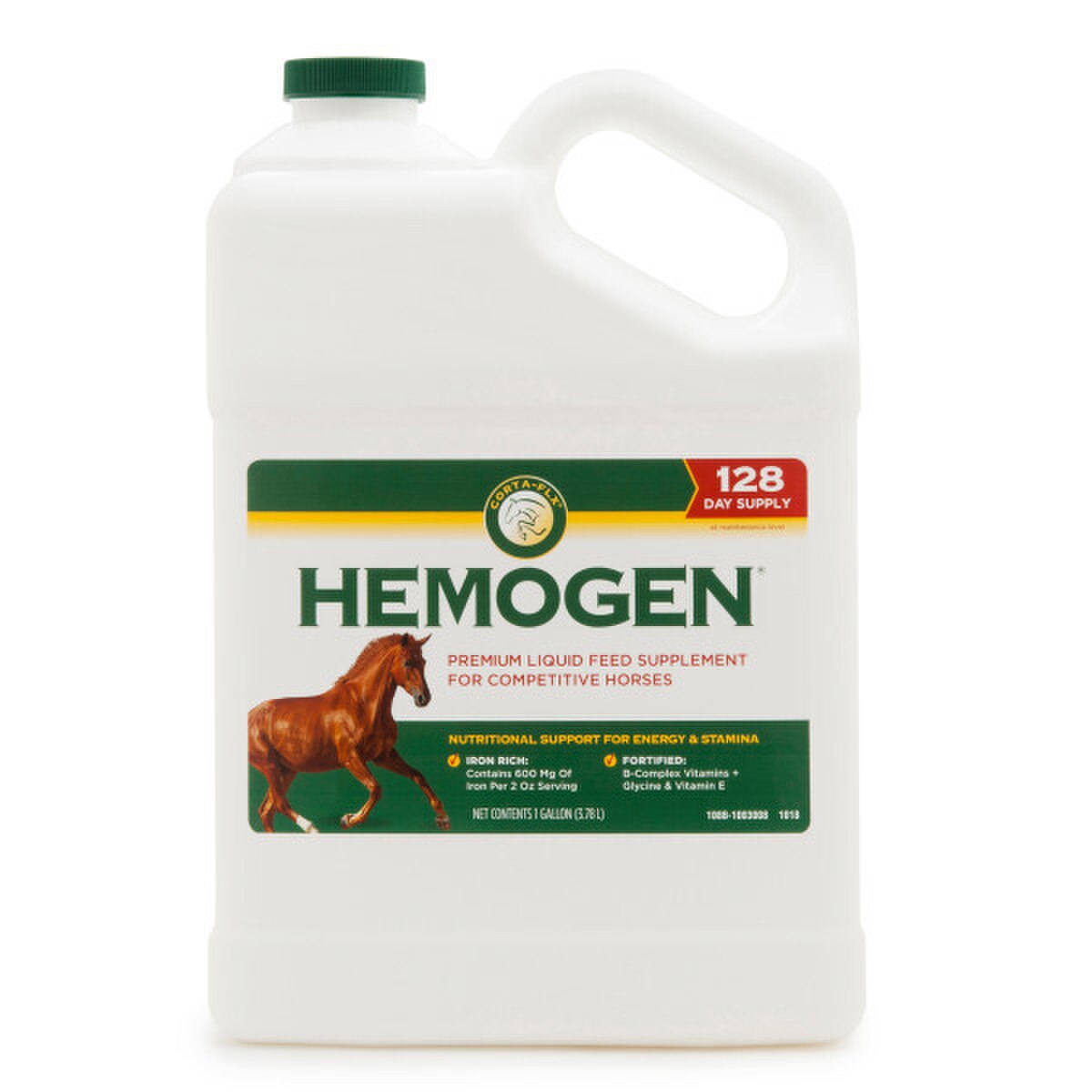 Manna Pro Hemogen Solution 1 Gallon – Equine Blood & Red Blood Cell Support Supplement for Horses 
