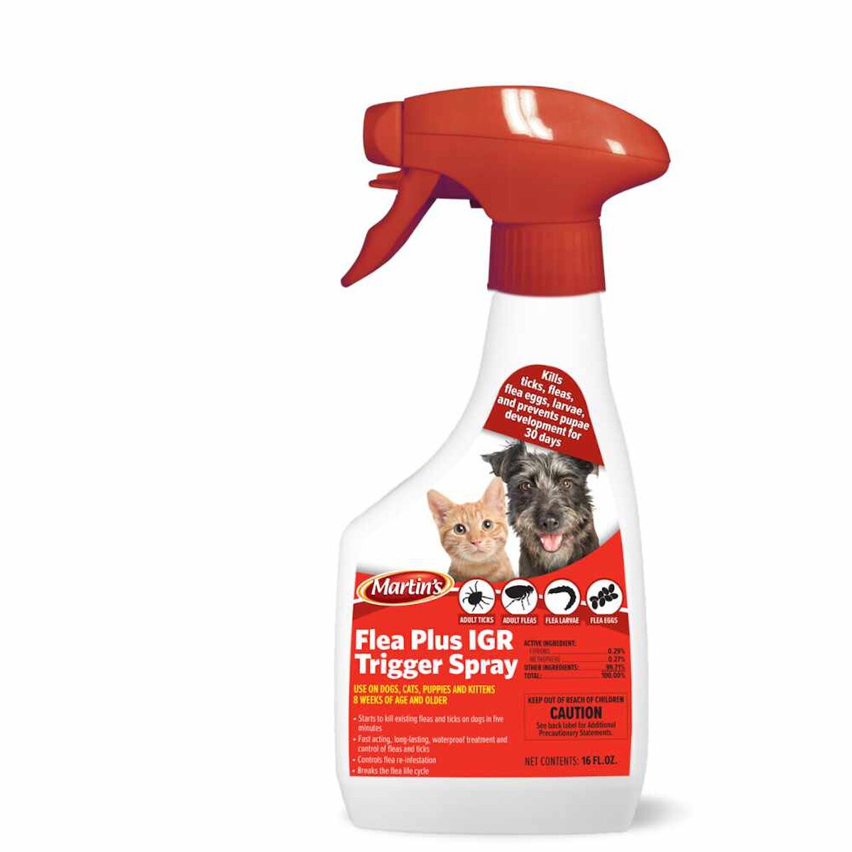 Flea Plus IGR Trigger Spray 16oz — image 1