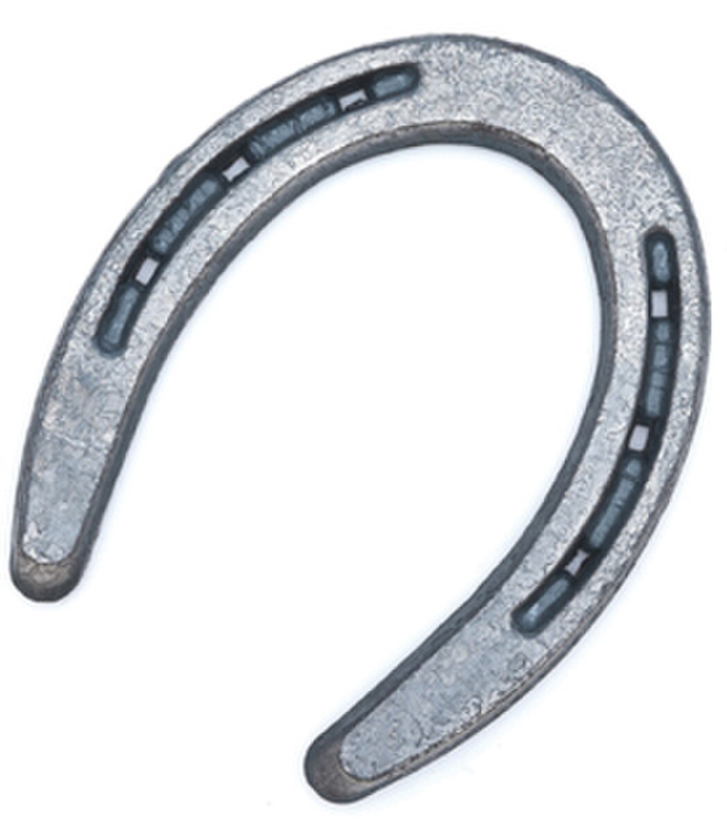 Diamond Bronco Plain Steel Horseshoes – Size 00, 15 Pairs