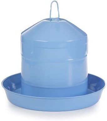 2-Gallon Galv. Poultry Fount-Berry Blue