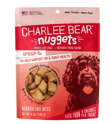 Charlee Bear Bearcuterie Bites Nuggets Dog Treats – Bite-Sized Meaty Treats for Dogs