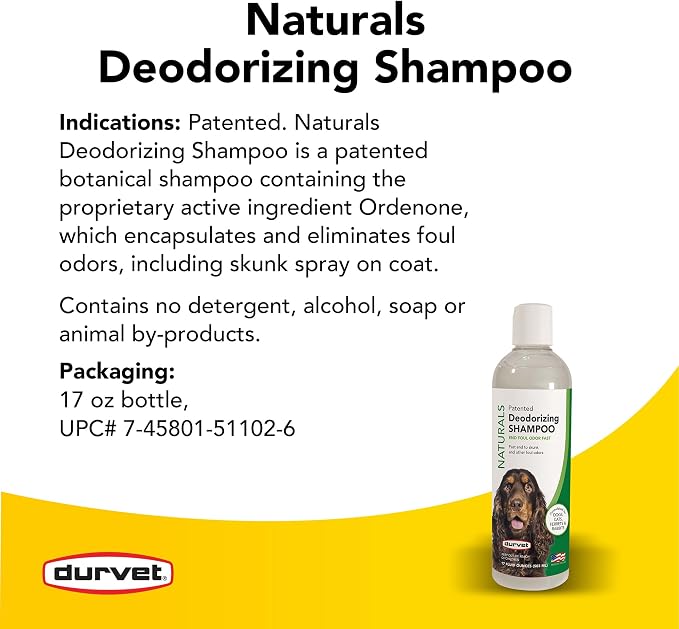 Durvet® Naturals Deodorizing Shampoo - 17 oz — image 4