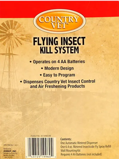 Max Strength Mosquito & Fly Control Kit – Outdoor Insect Control for Mosquitoes, Flies & Flying Pests