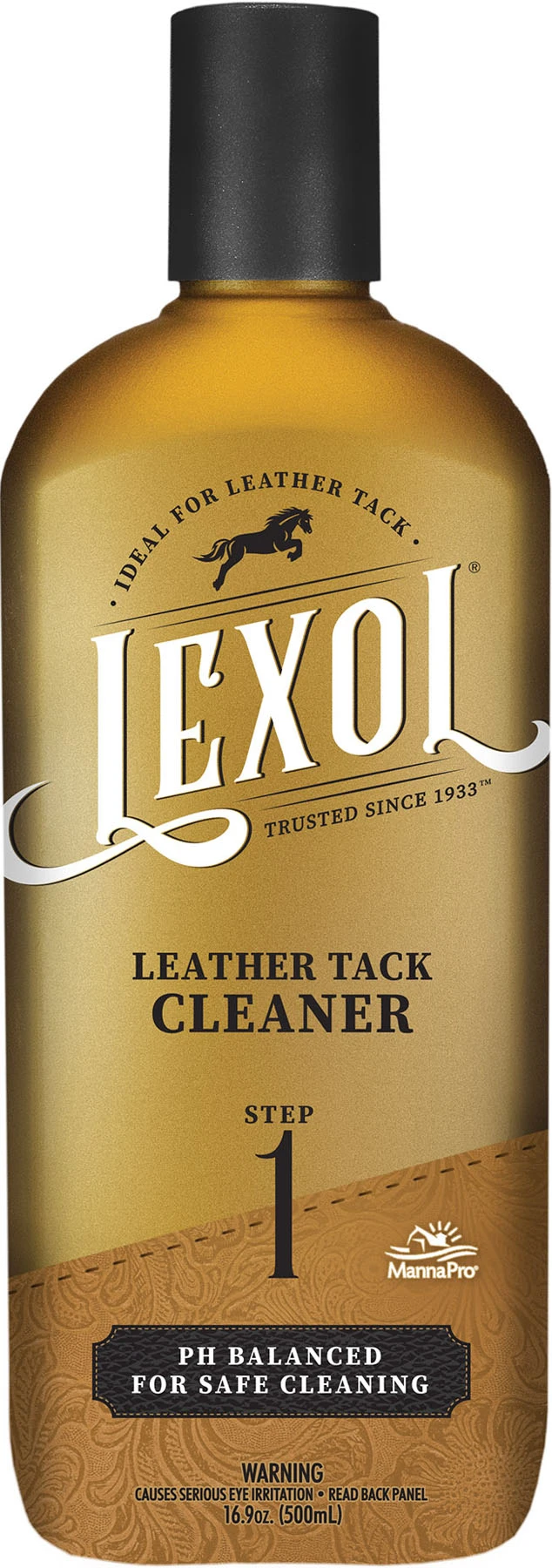 Lexol Leather Cleaner 500 mL – Deep-Cleaning Leather Care for Saddles, Tack, Boots & Auto Interiors