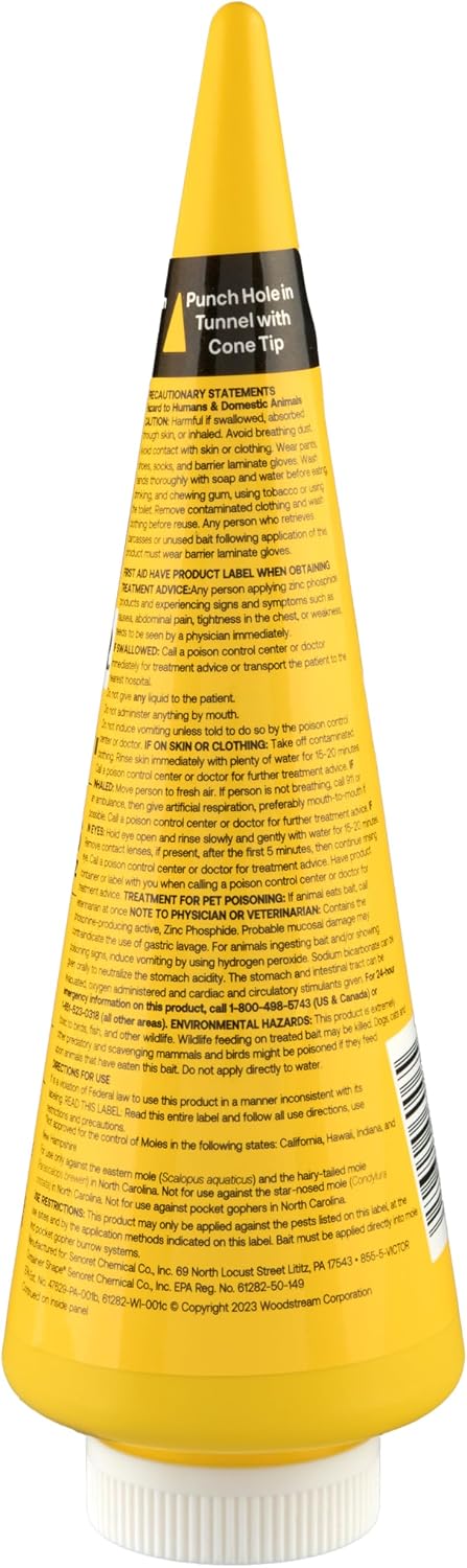 Victor M6006 Outdoor Mole & Gopher Poison Peanuts – 6 oz