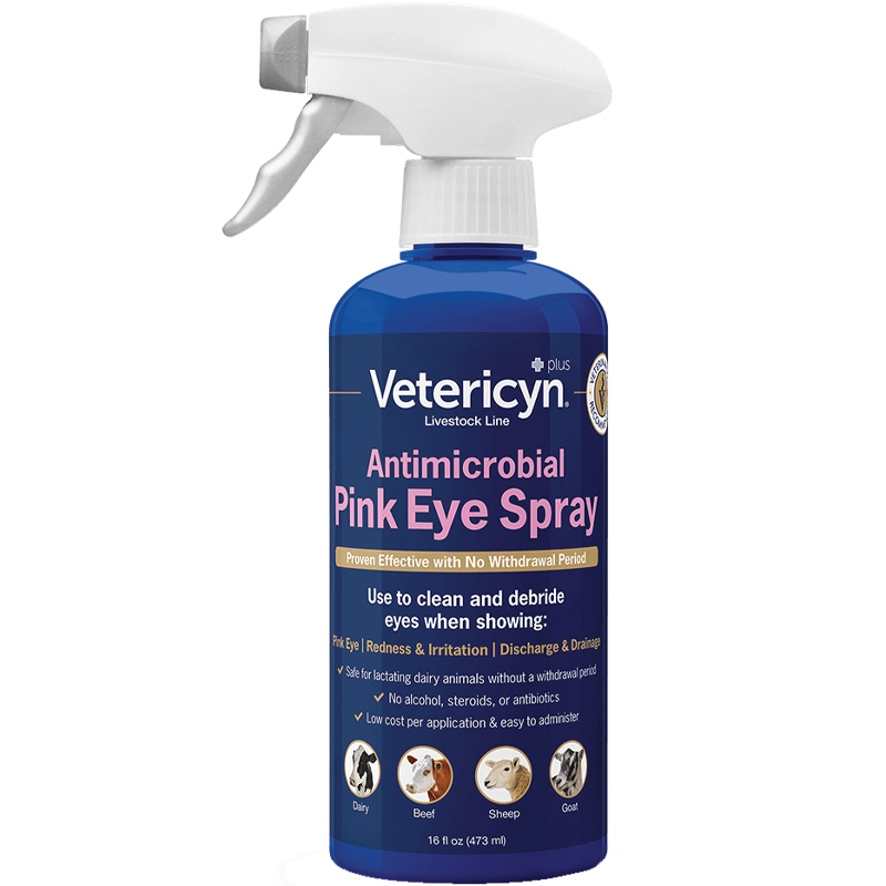 Vetericyn Pink Eye Spray – 16 oz