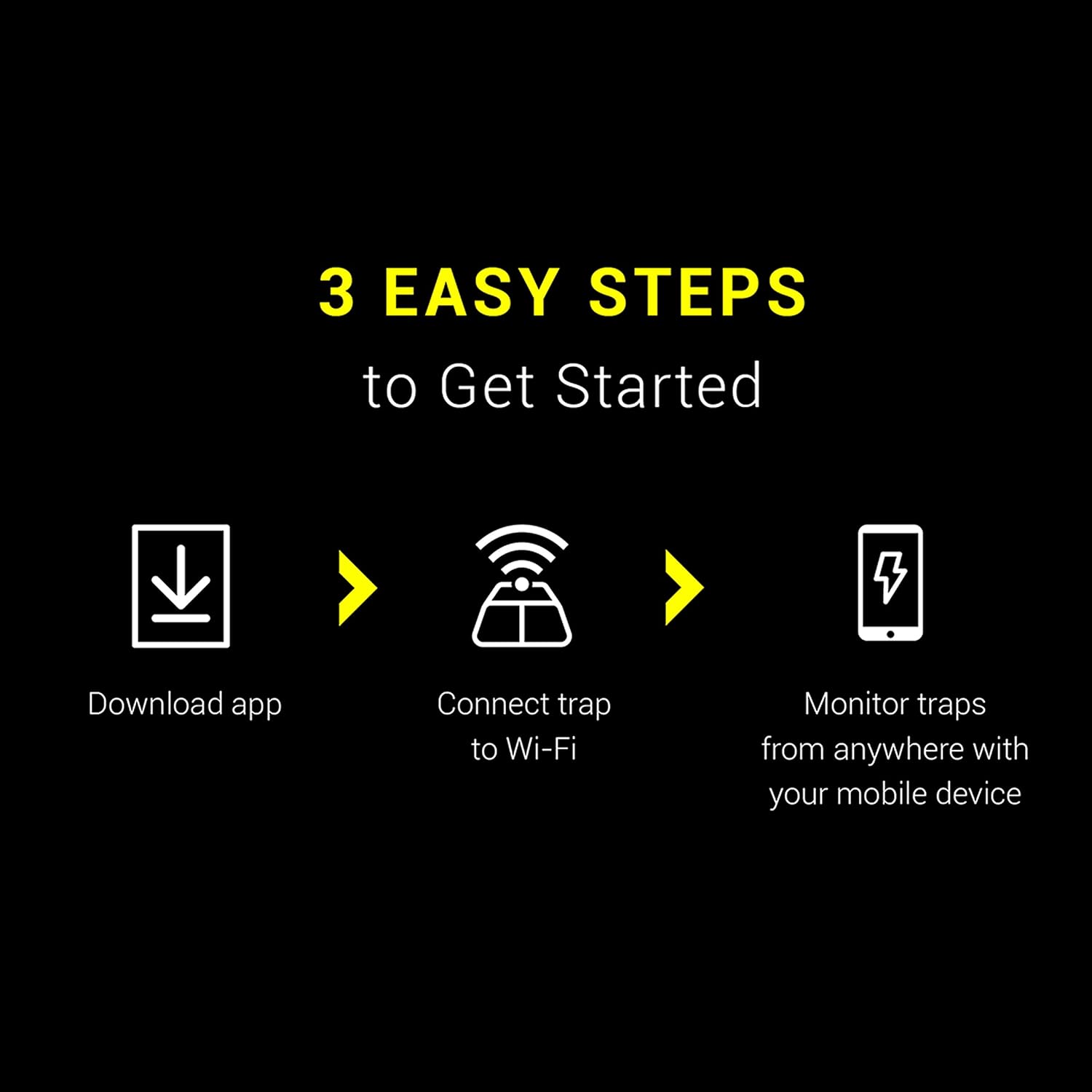 Victor Smart-Kill Wi-Fi Electronic Mouse Trap – High-Voltage Reusable Smart Mouse Trap with Mobile Alerts, Model M1