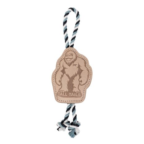 Tall Tails Natural Leather Big Foot Tug Dog Toy – 16 Inch