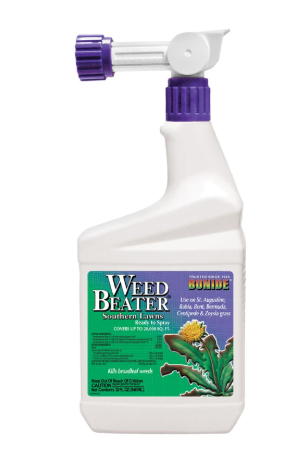 Bonide Weed Beater for Southern Lawns Broadleaf Weed Killer Ready-to-Spray Hose-End – 32 oz