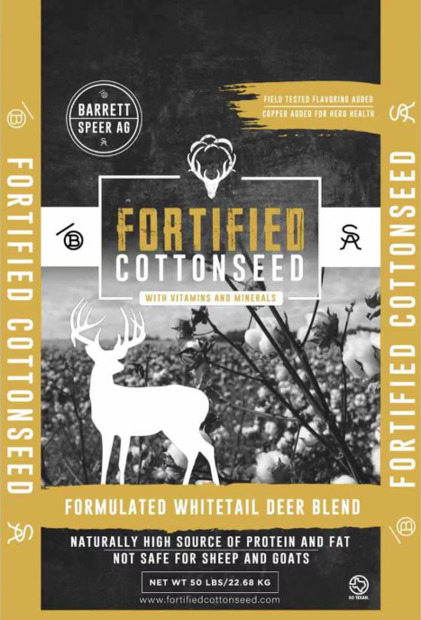 Whitetail Blend Cottonseed Deer Feed – High-Protein Supplemental Wildlife Feed, 50 lb Bag
