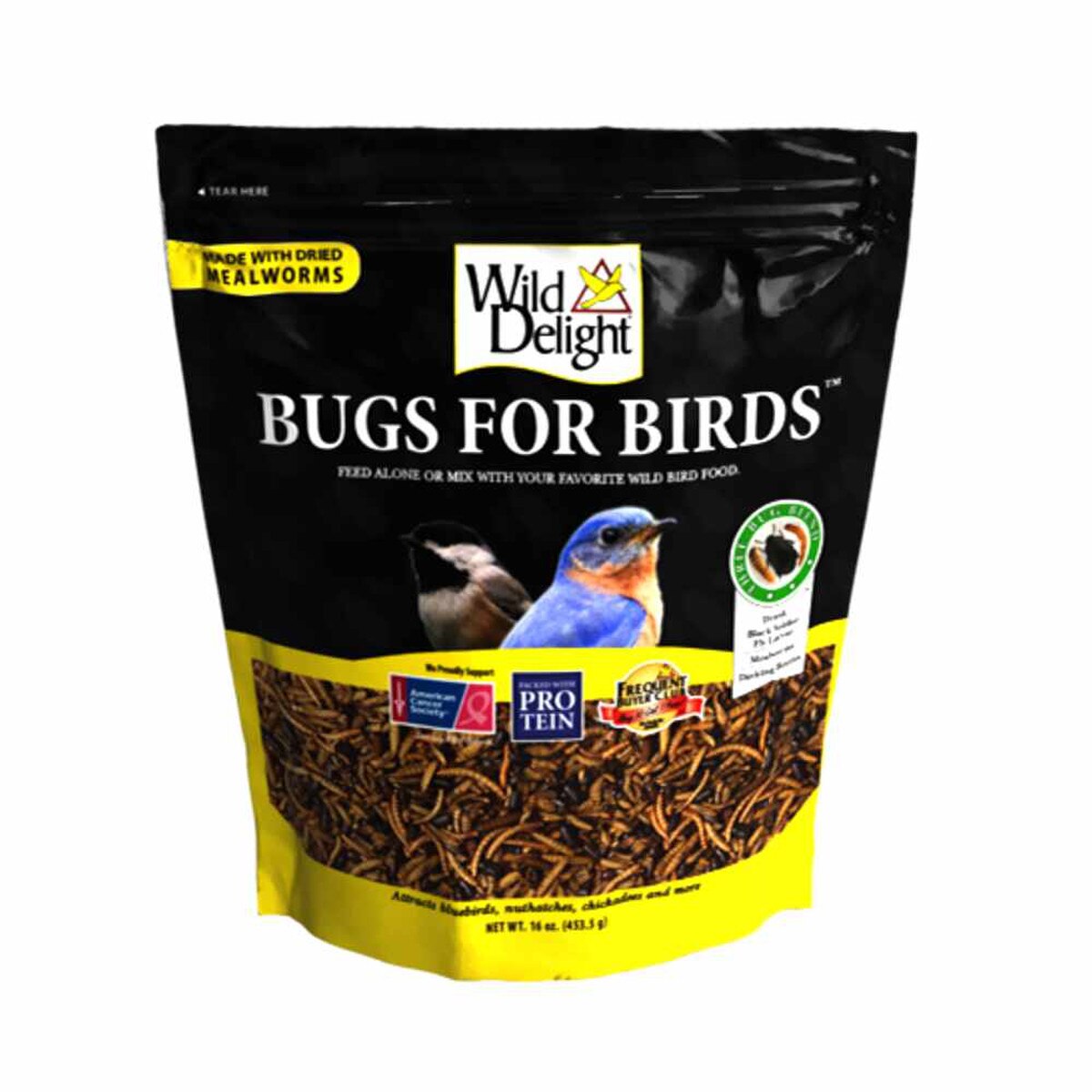 Wild Delight Bugs for Birds Wild Bird Food – 16 oz