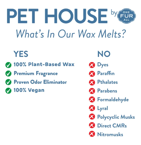 One Fur All Pet House Evergreen Forest Wax Melt – Pet Odor Eliminating Plant-Based Wax, 3 oz — image 3