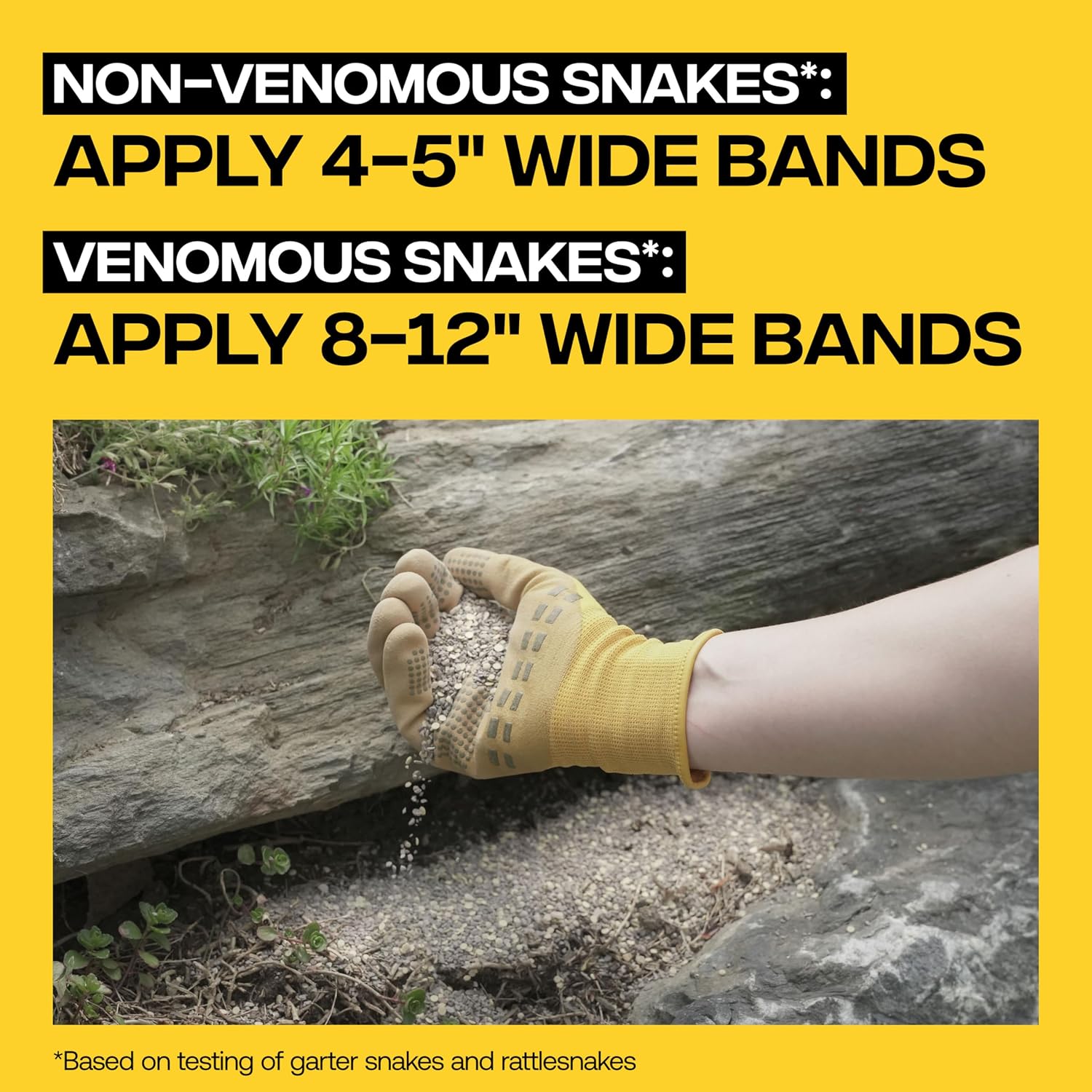 Victor Snake-A-Way Outdoor Snake Repellent Granules for Yard, 4 lb Bag