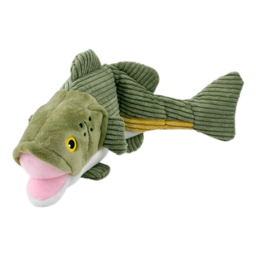 Tall Tails Big Fish Animated Plush Dog Toy – 14 Inch