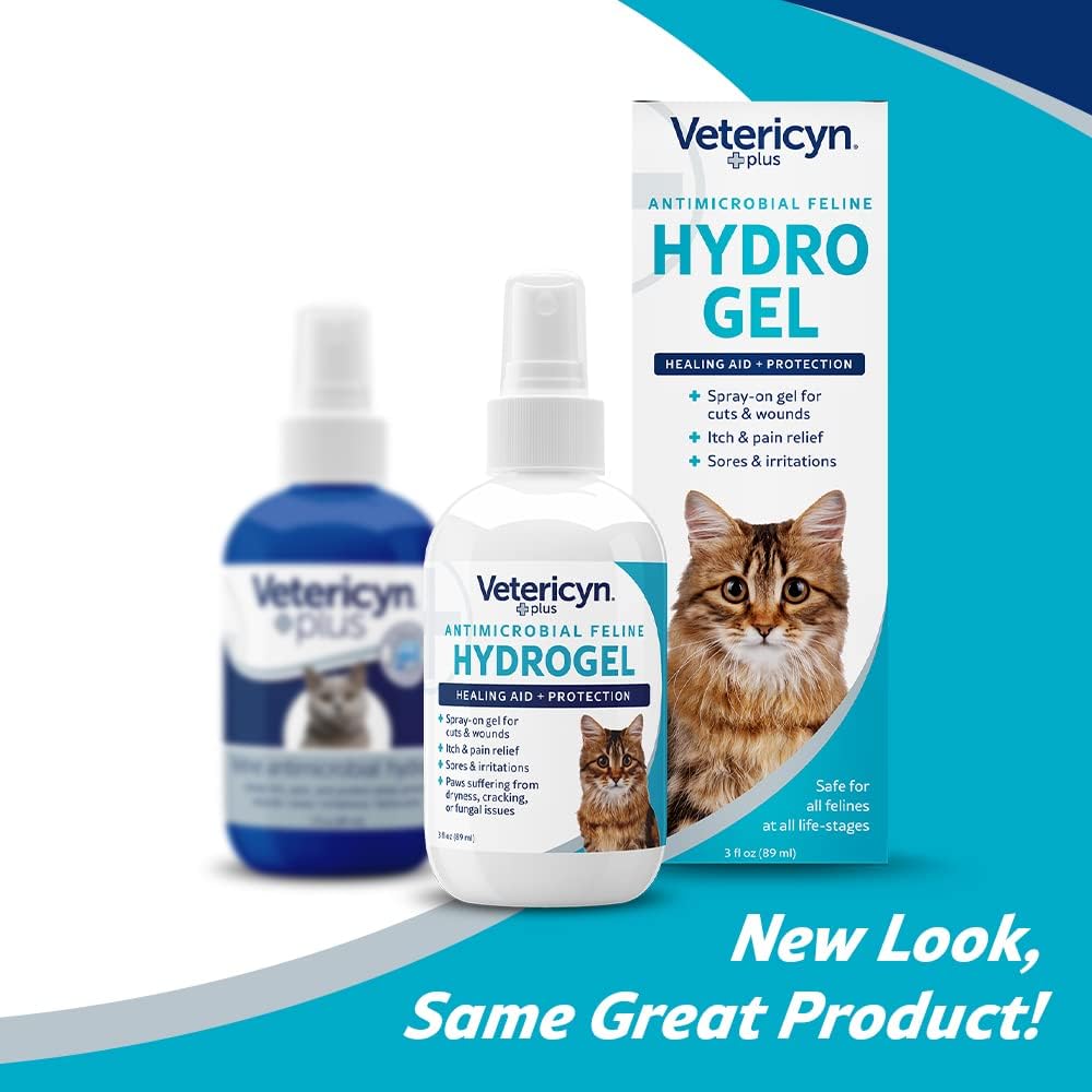 Vetericyn Plus Feline Antimicrobial Hydrogel – 3 oz