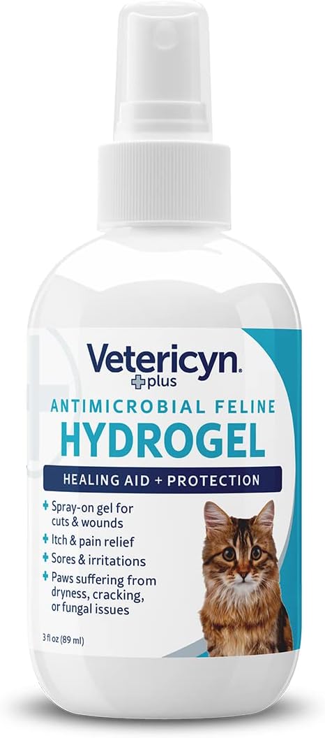 Vetericyn Plus Feline Antimicrobial Hydrogel – 3 oz