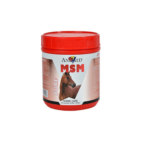 AniMed MSM Pure Powder 2.25 lb – 100% Methylsulfonylmethane Joint & Connective Tissue Supplement for Horses