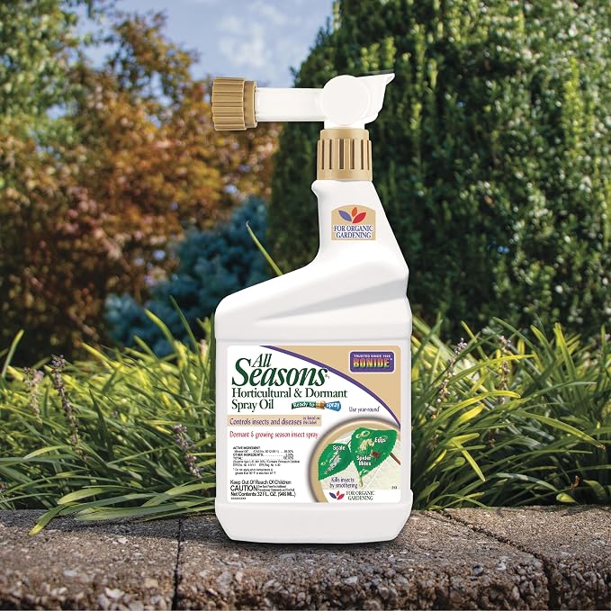  BONIDE, All Seasons Horticultural&Dormant Spray Oil, 32 fl.oz.