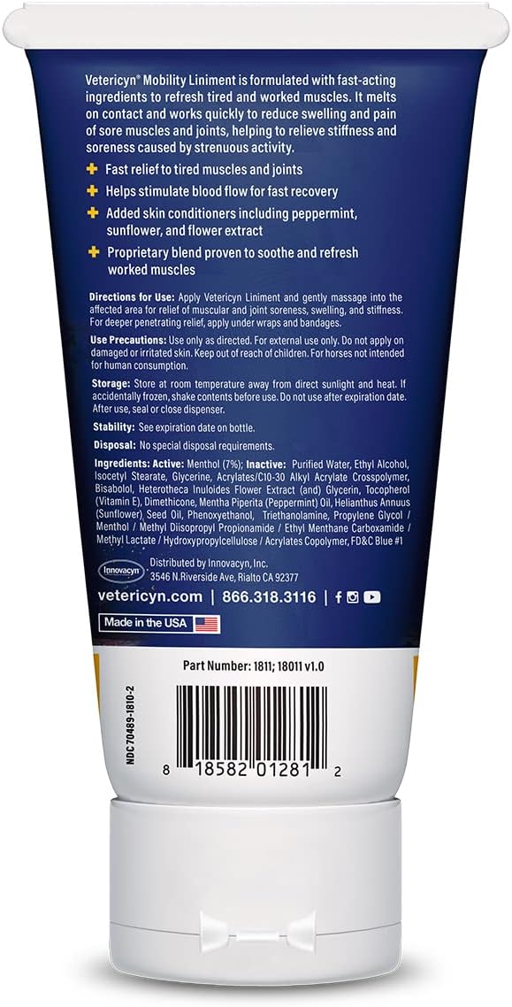 Vetericyn Mobility Horse & Rider Liniment – 4 oz