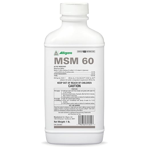 ALLIGARE MSM 60 DF - Selective Broadleaf Brush and Weed Killer for Pastures, Rangelands, Forestry, Roadsides & Industrial Sites - Low Use Rates, Tank-Mix Compatible - 16 oz