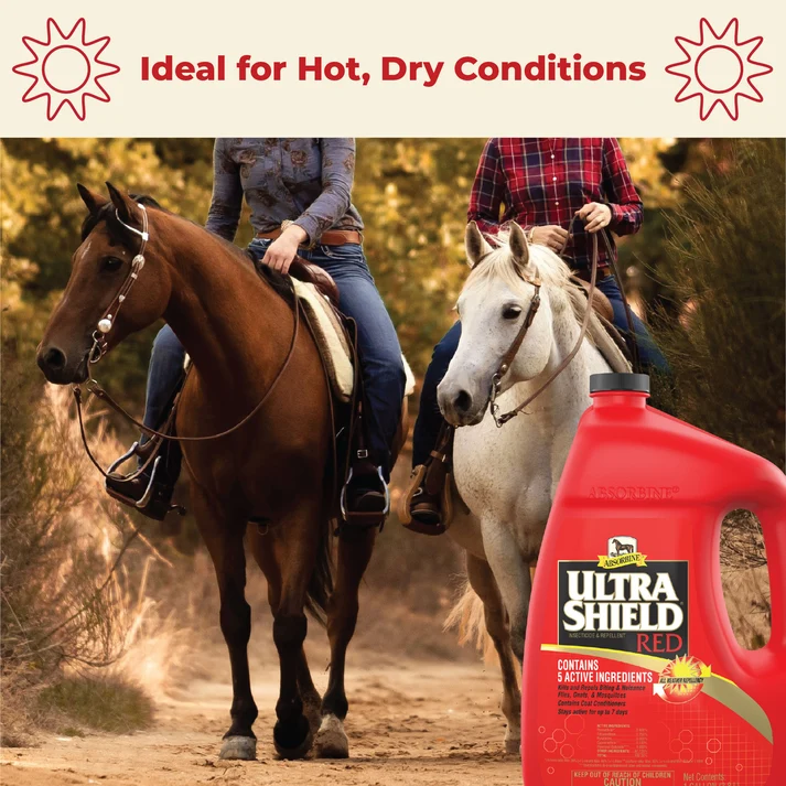  Absorbine UltraShield Red Insecticide & Repellent, 128 fl oz Gallon