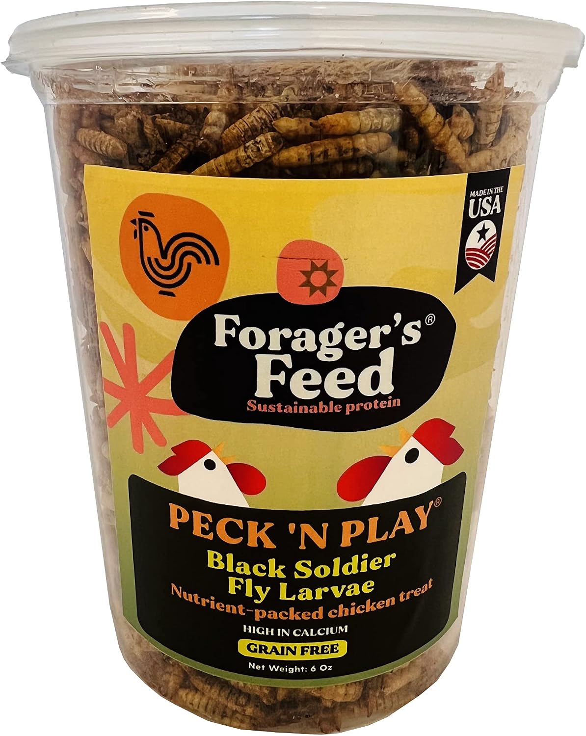 Foragers Feed Peck & Play - Chicken Treat Cup