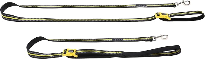 DOOG Neon Lead Clip It Bolt – Bright Neon Dog Leash with Secure Clip for Everyday Walks