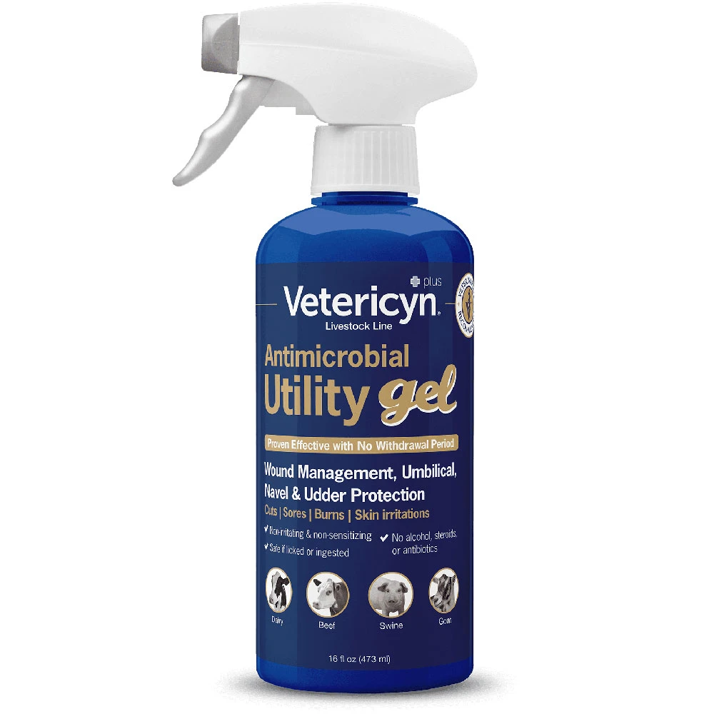 Vetericyn Plus Antimicrobial Utility Gel – 16 oz