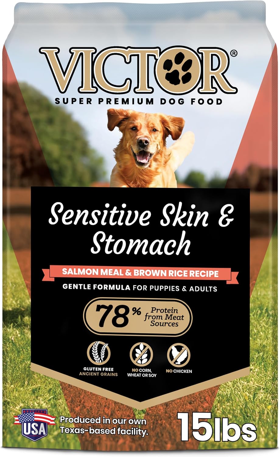 VICTOR Sensitive Skin & Stomach Salmon Meal & Brown Rice Dog Food — image 12