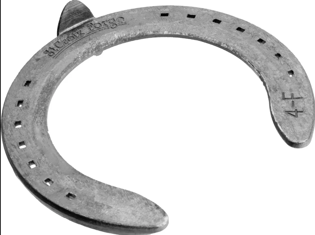 Mustad St. Croix Concorde Steel Front Toe-Clip Horseshoes – Size 7, 1 Pair
