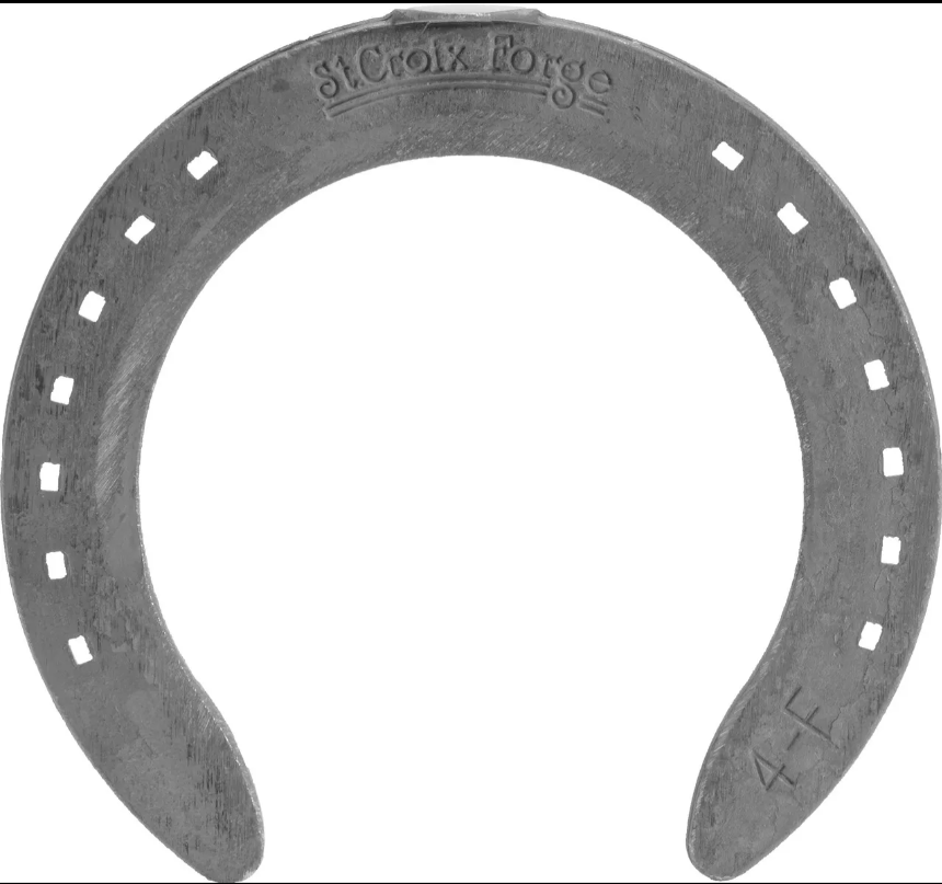 Mustad St. Croix Concorde Steel Front Toe-Clip Horseshoes – Size 7, 1 Pair