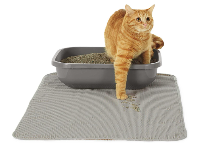 Pioneer Pet Ultimate XL Reversible Litter Mat – Gray, 36 x 24 in