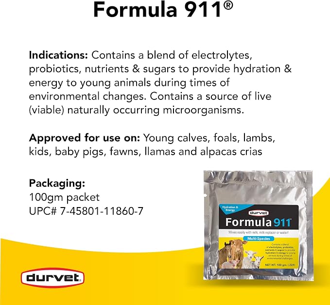Formula 911 Hydration/Energy 100gm 