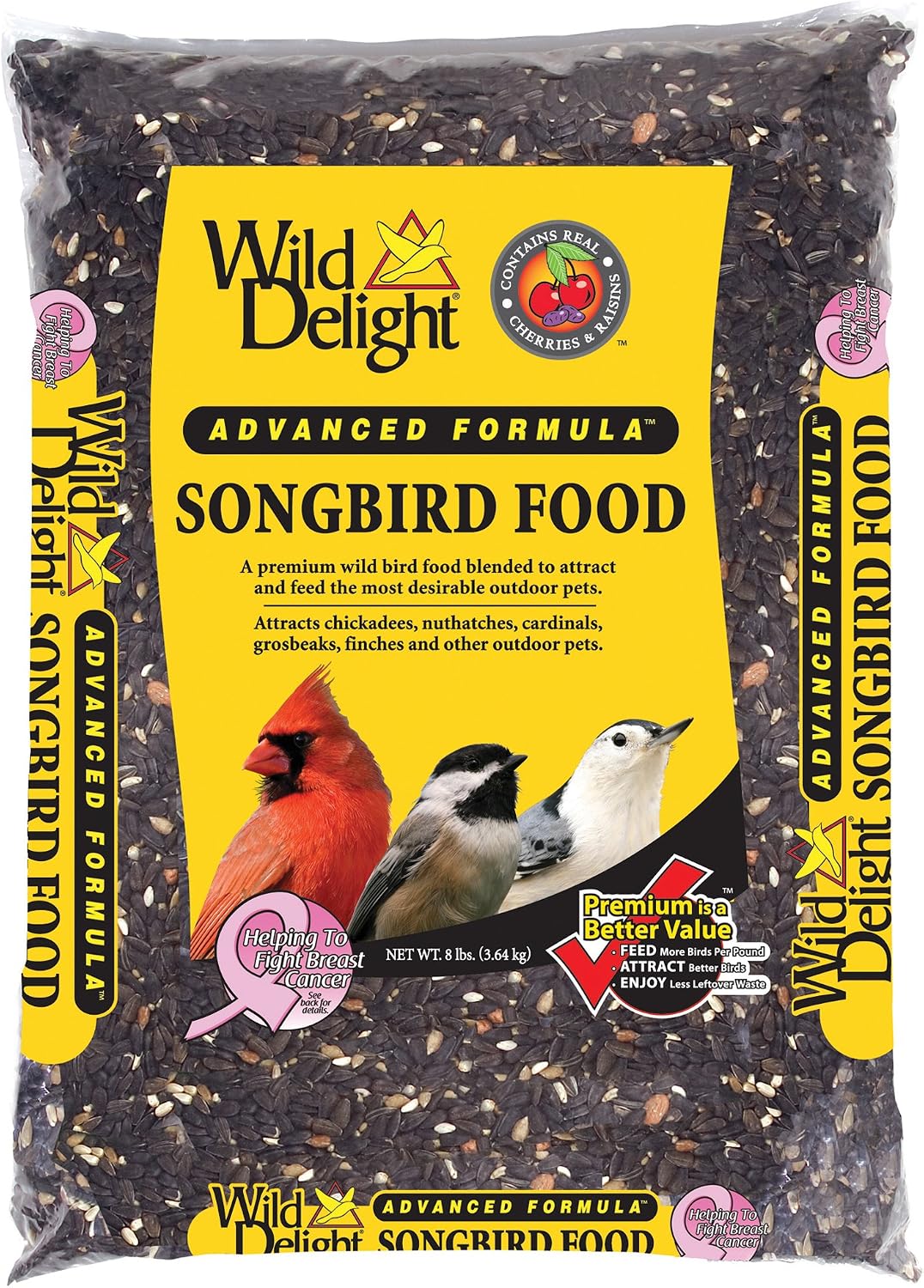 Wild Delight Songbird Food Bird Seed – 8 lb