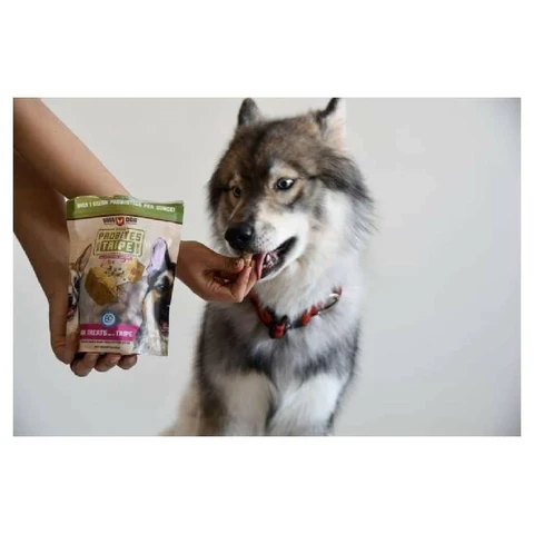 Boss Dog Probites Tripe Treats (Dogs & Cats), Pork Recipe, 3 oz Bag