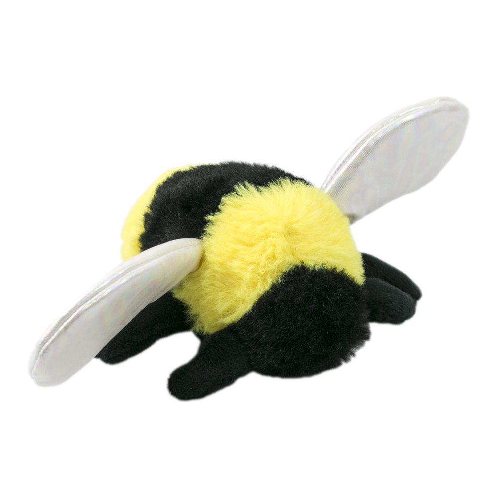 Tall Tails Plush Bee Squeaker Dog Toy – 5 Inch