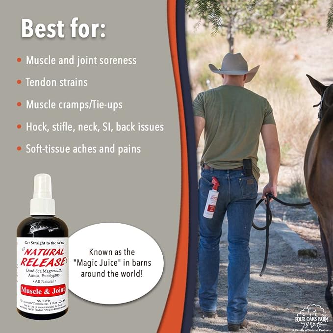Natural Release Muscle Spray 8oz 