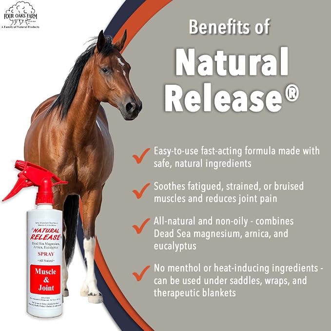 Natural Release Muscle Spray 8oz 