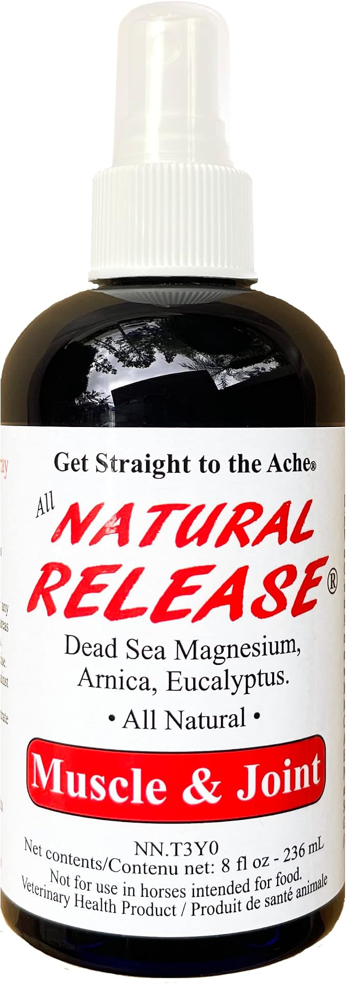 Natural Release Muscle Spray 8oz 