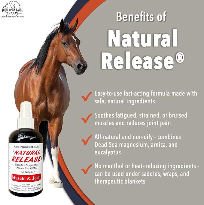 Natural Release Muscle Spray 8oz 