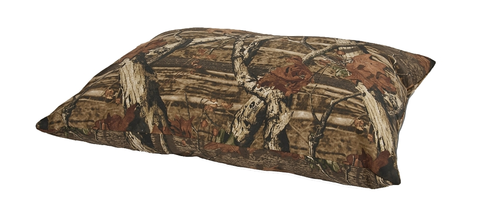 Dogzilla® Pillow Dog Bed – 36 x 27 Inch, Rip-Stop Fabric, Black/Red