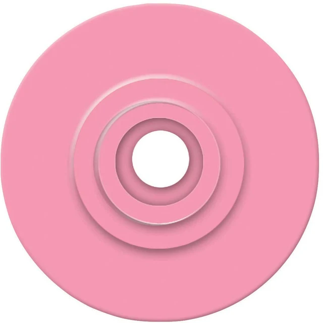 Allflex Global Small Female Livestock Ear Tag Buttons – pink Blank Replacement Tags, 25 Pack