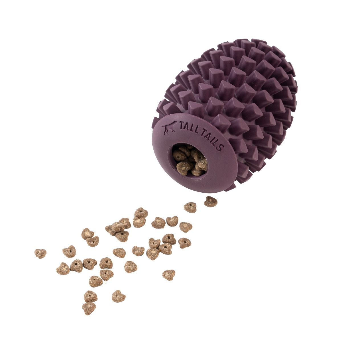 Tall Tails Natural Rubber Pinecone Reward Dog Toy – 4 Inch