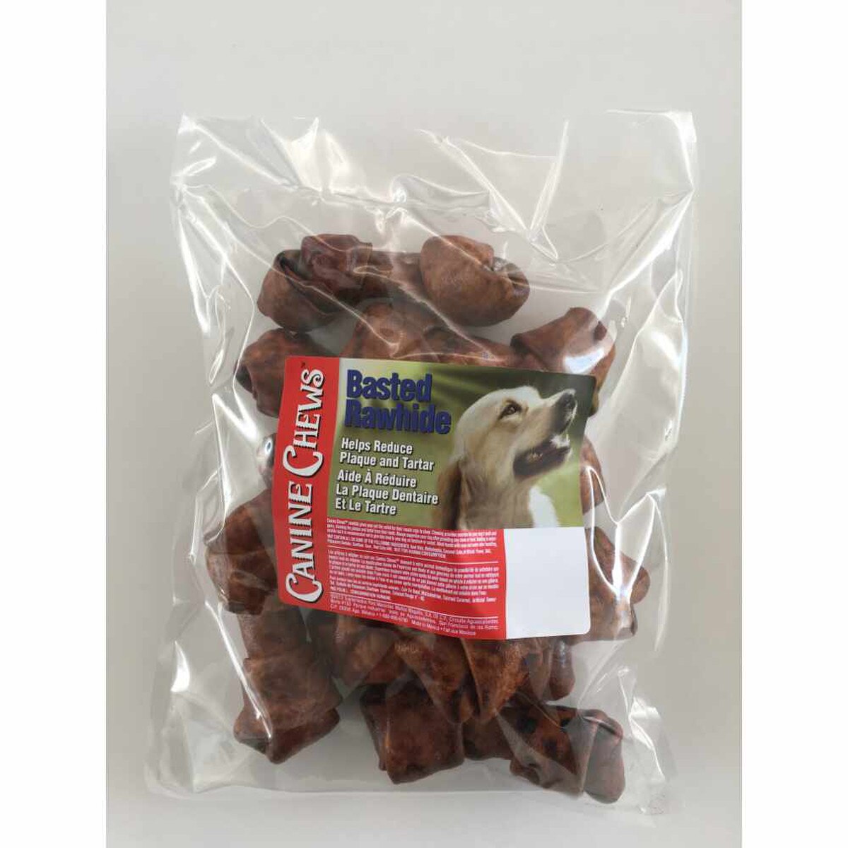 10pk 4-5" Beef Flvr Knotted Bones