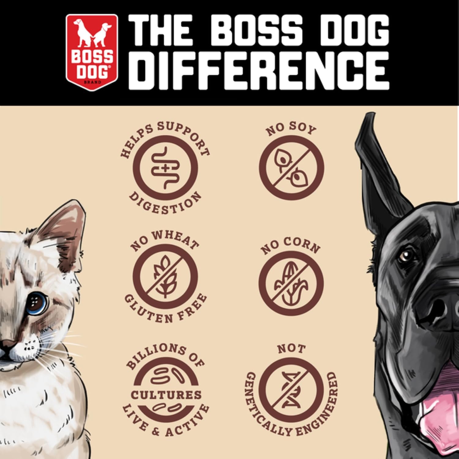Boss Dog Probites Tripe Treats (Dogs & Cats), Lamb Recipe, 3 oz Bag