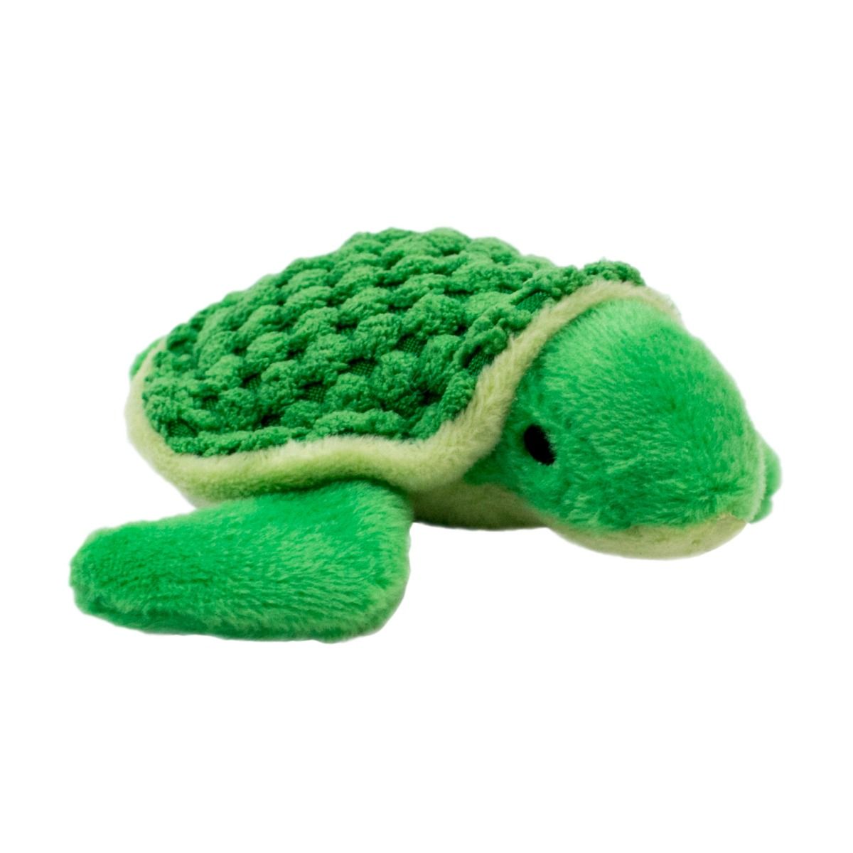 Tall Tails Baby Turtle with Squeaker Dog Toy – 4 Inch