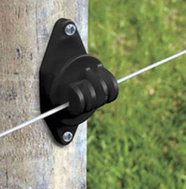 Patriot Wood Post Claw Insulator – Black