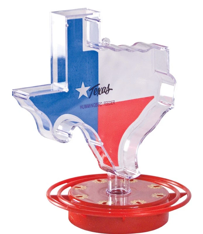 Humdinger Texas 22 oz Plastic Hummingbird Feeder – 8 Ports