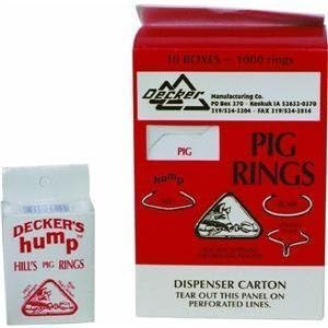 HILL'S HUMP PIG RING #1 (Red BOX)