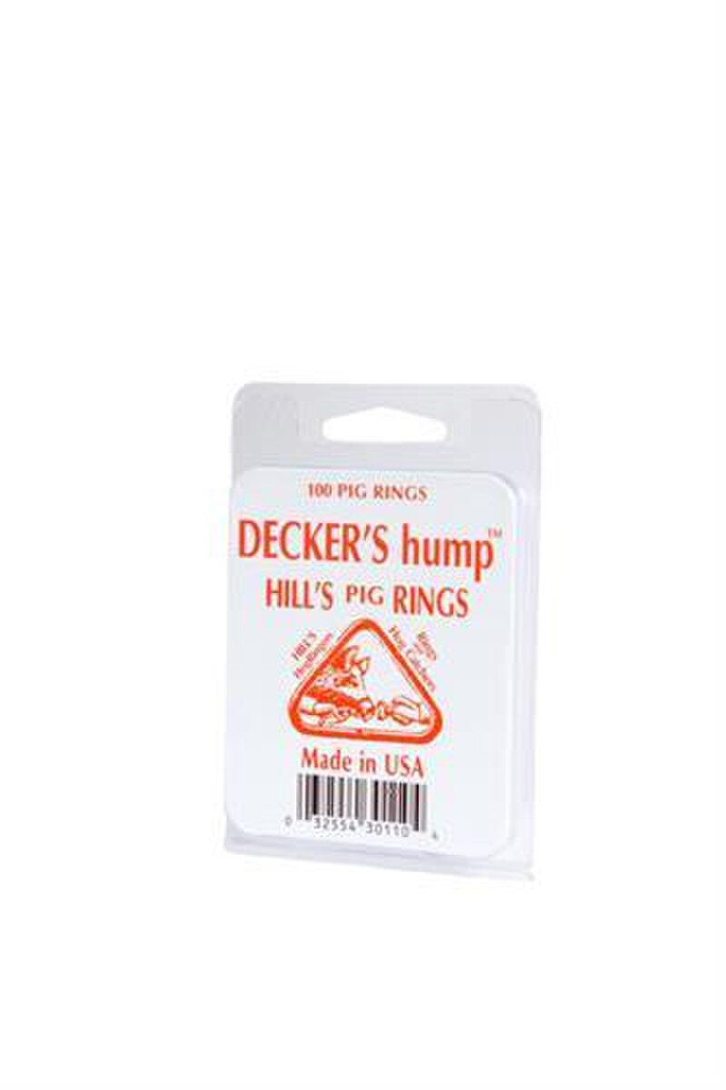 HILL'S HUMP PIG RING #1 (Red BOX)